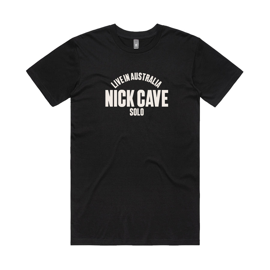 LIVE IN AUSTRALIA BLACK TOUR TSHIRT